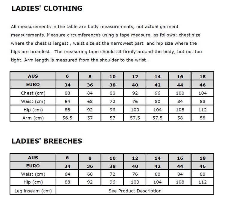 Childrens clothing and breeches
